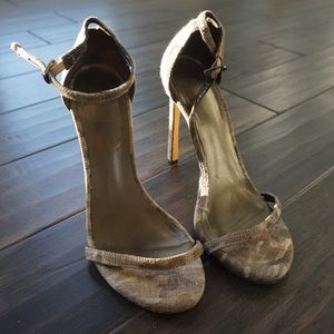 Camo Stuart Weitzman Nudist Sandal